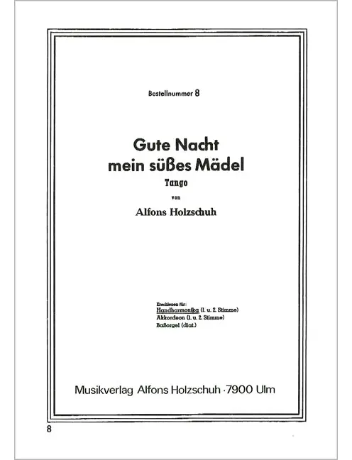 Gute Nacht Mein Suesses Maedel